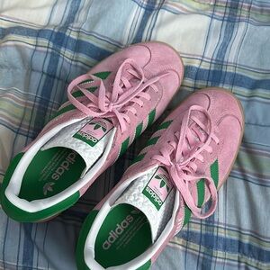 Adidas gazelle platform sneakers